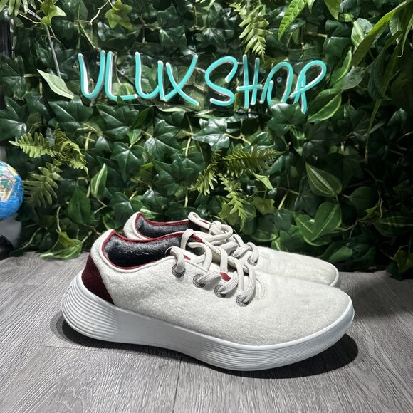 Allbirds Wool Runner Go Men’s Size 13 US Ivory Lace up Sneaker Shoes main image 5